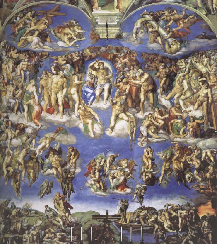 Michelangelo Buonarroti The Last  judgment china oil painting image